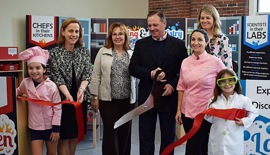 Ribbon Cutting for Cooking & Chemistry Exhibit