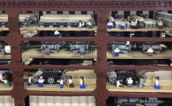 LEGO® Millyard Project: Machines & Process at Amoskeag