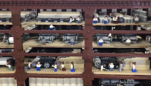 LEGO® Millyard Project Feature: Machines & Process at Amoskeag