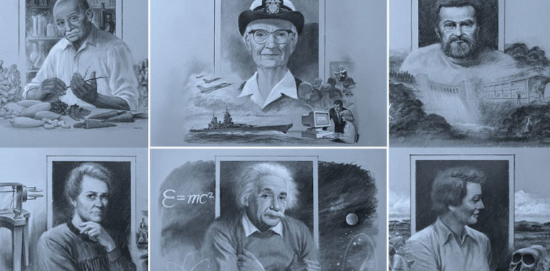Jack Kamen Portraits