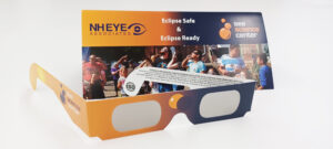 photo of solar viewing glasses