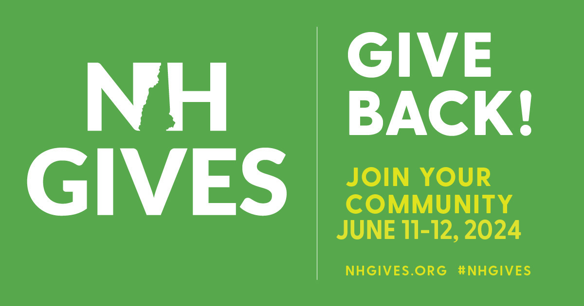 NH Gives Give Back Join your community June 11-12, 2024