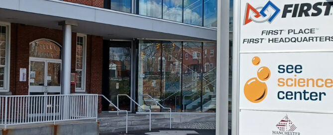 photo showing our sign at our entrance.