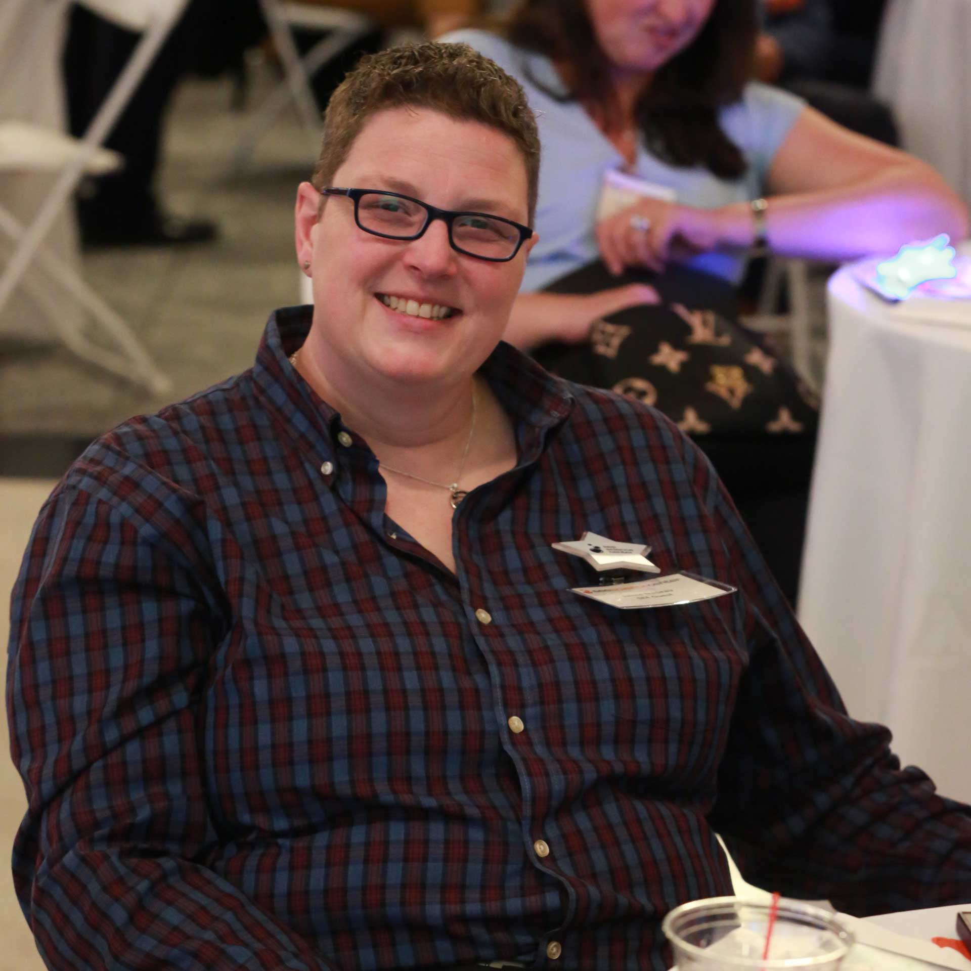 a donor at SEE Celebrates